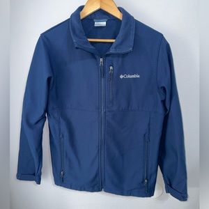 Navy Colombia Soft Shell Jacket (Medium)